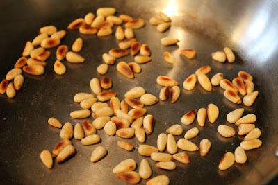 Toasting Pine Nuts