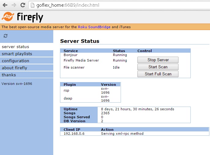 firefly itunes media server firefly itunes media server