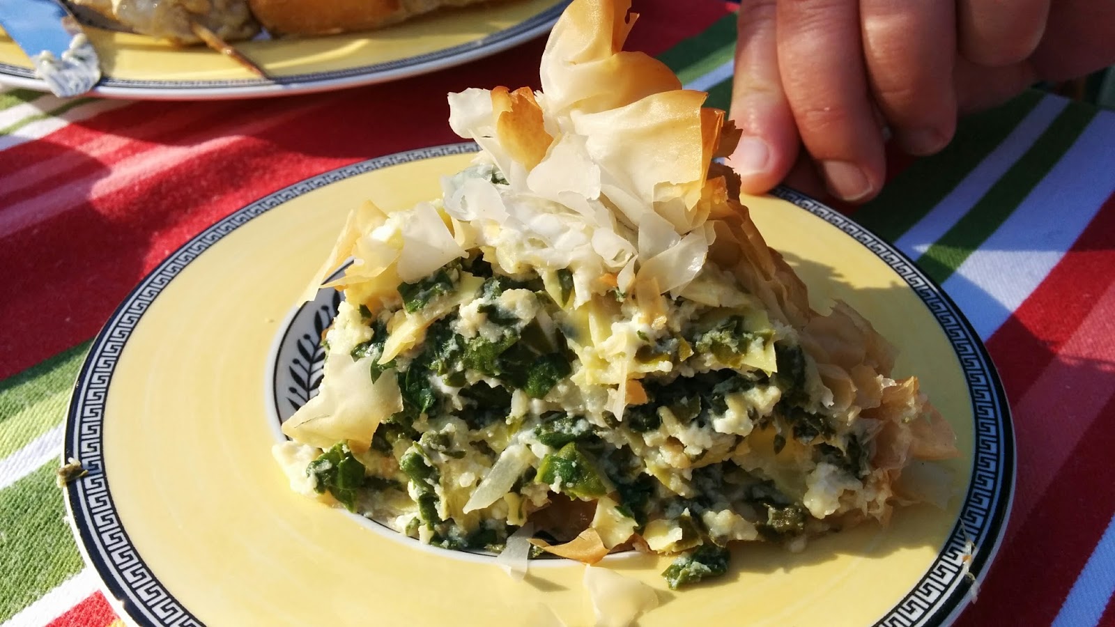 Got it, Cook it Spinach Artichoke Phyllo Pie