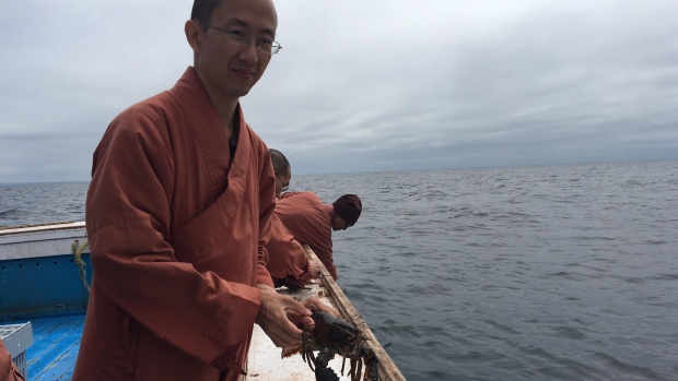 Monks Purchase Hundreds Of Live Lobsters And Release Them To The Ocean