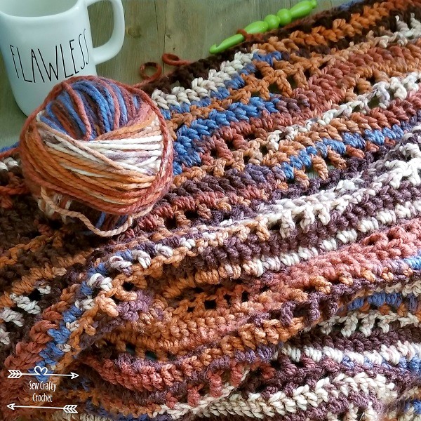 Undulating Waves Blanket Sew Crafty Crochet