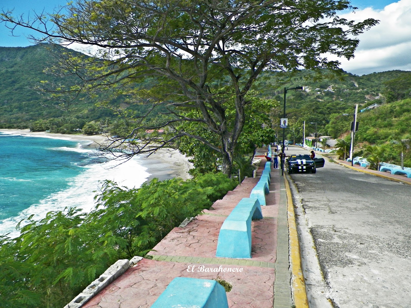 Malecón y playa de La Ciénaga, Barahona, República DominicanaEl Barahonero