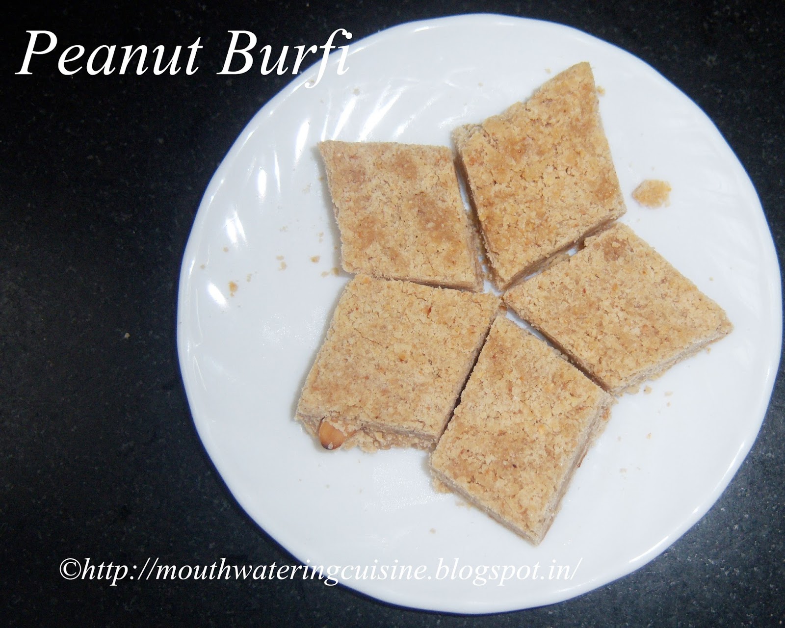 Peanut Burfi Recipe How to make Peanut Burfi Recipe E.A.T