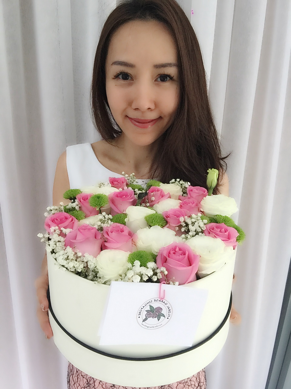 Flowers in A Box From Floral Garage Singapore Elaine Heng Singapore