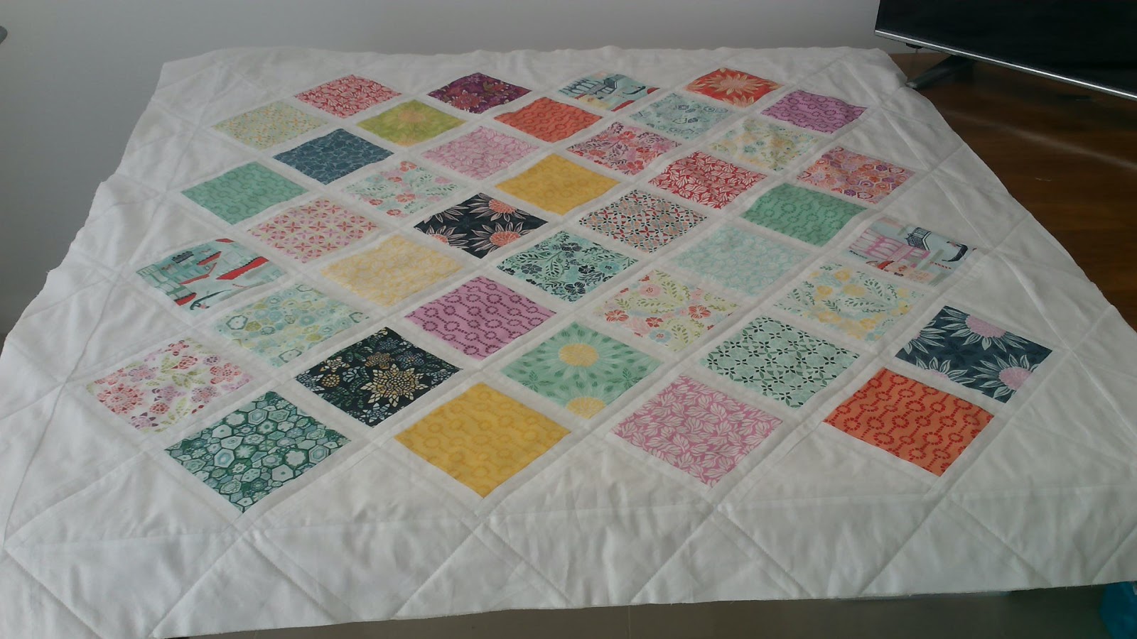 Batiks By The Bay: baby quilt done