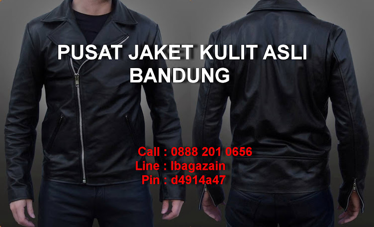 Grosir Jaket Kulit Asli Murah Bandung  - CALL 0888 201 0656
