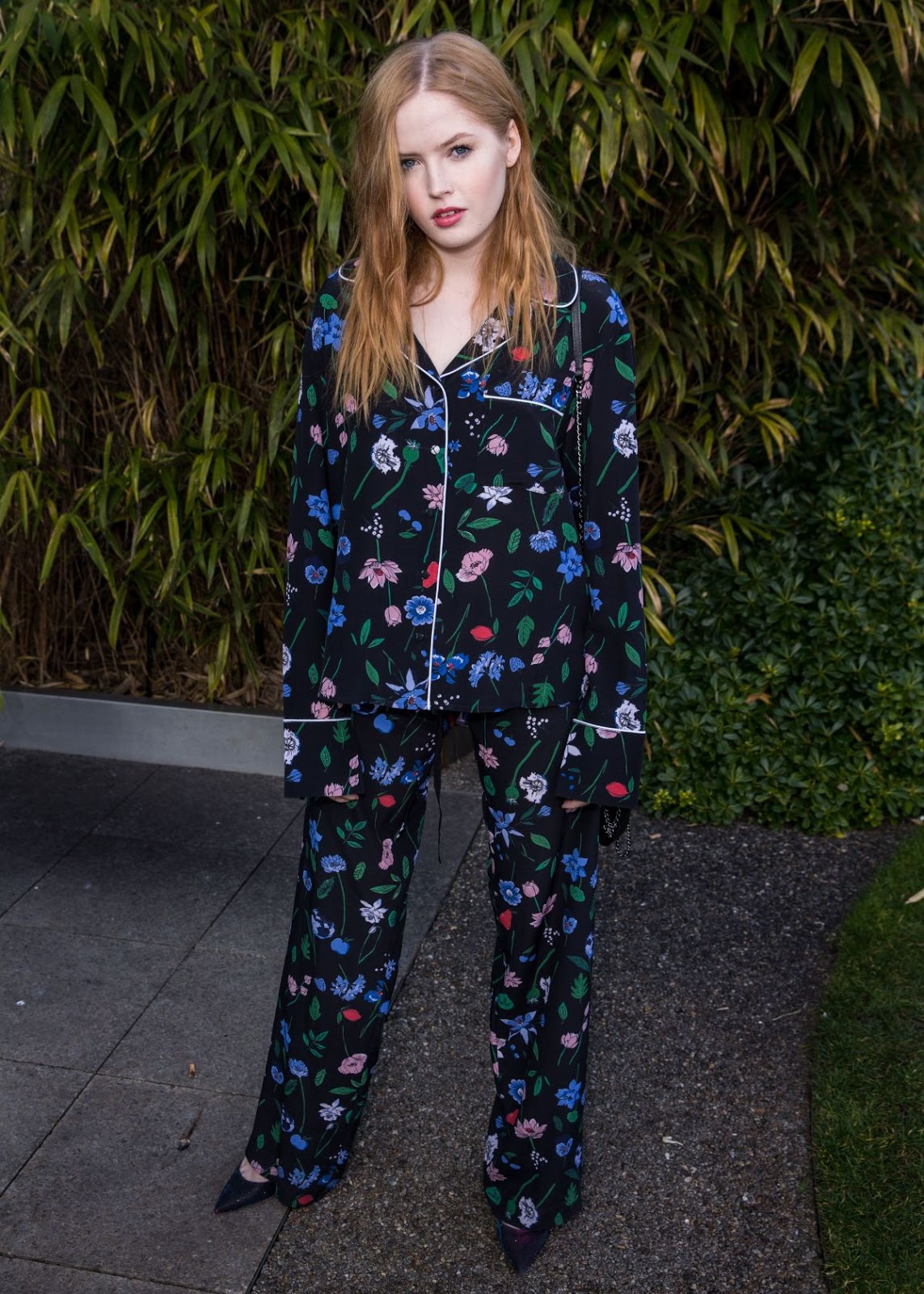 Ellie Bamber || Marcus Lupfer Presentation at London Fashion Week