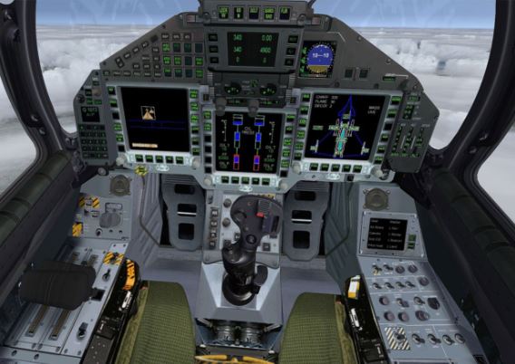 Eurofighter Typhoon cockpit