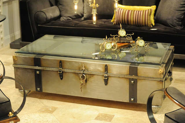 industrial chic coffee table furniture ideas