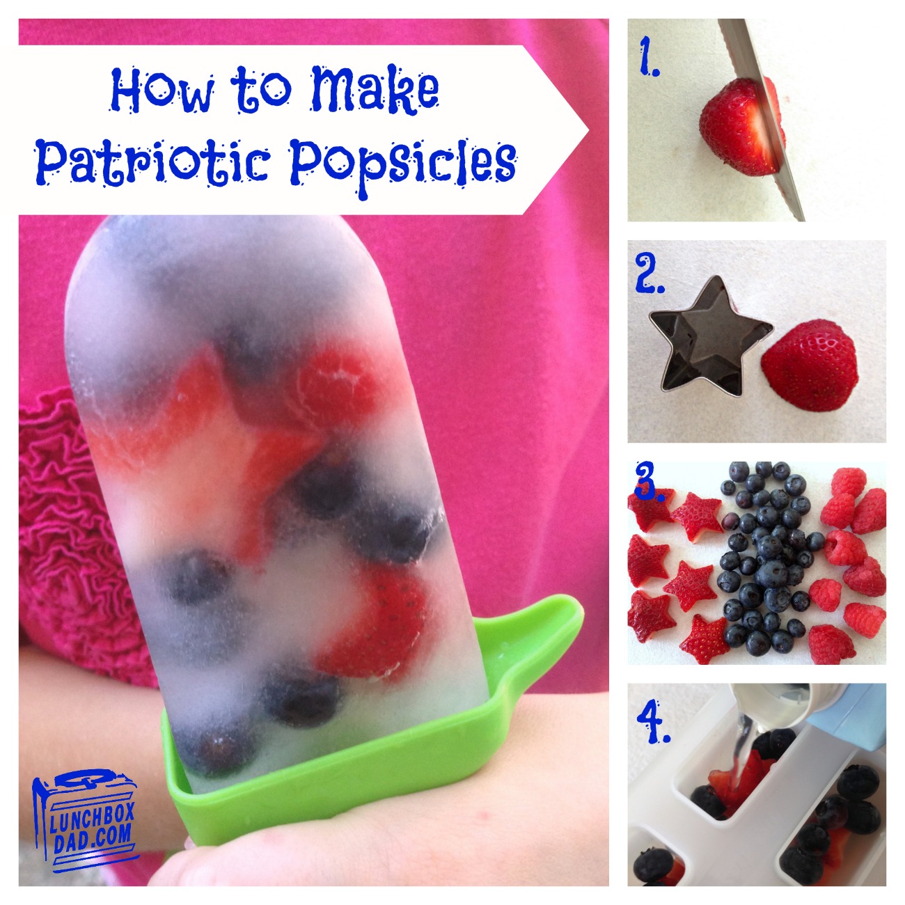 How to make Patriotic Popsicles