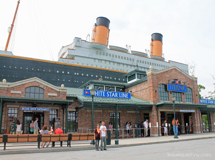 Titanic Museum at Pigeon Tennessee Travel Quest US Road Trip