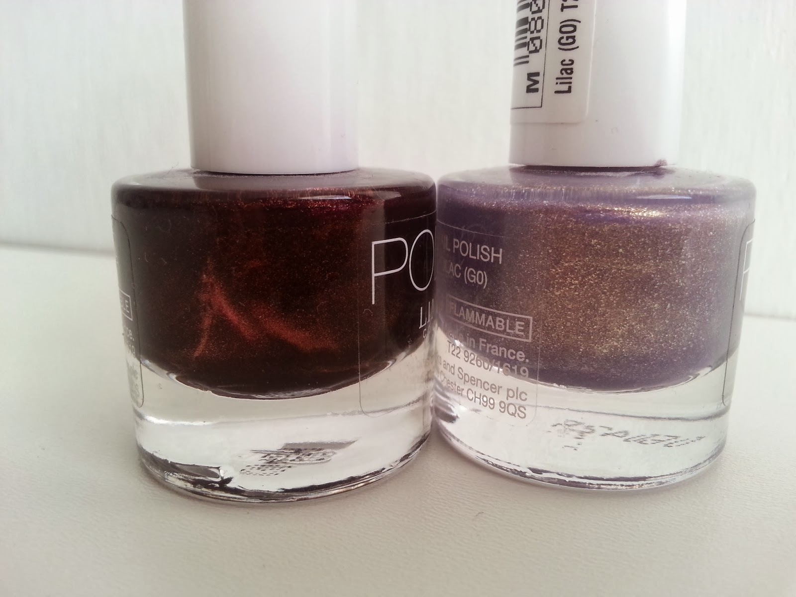 Peace Love and Make Up Marks and Spencer nail polish review