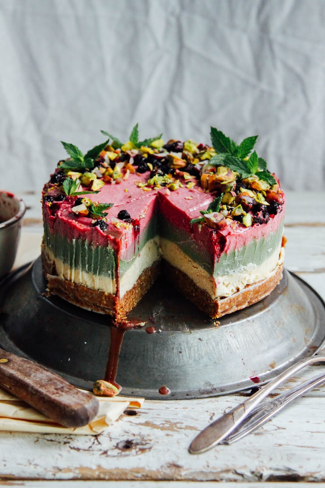 Raw Vegan Hummingbird Cake
