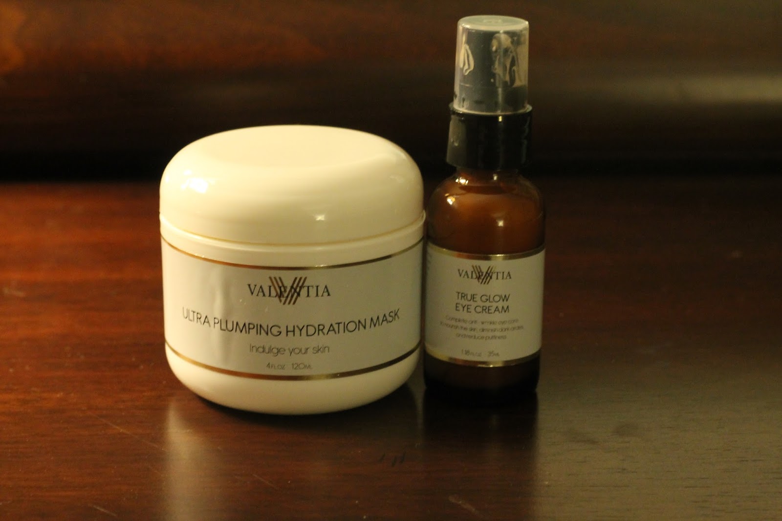 Valentia Eye Cream and Hydration Mask