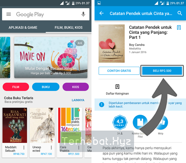 cara hack buku berbayar di playstore cara hack buku berbayar di playstore
