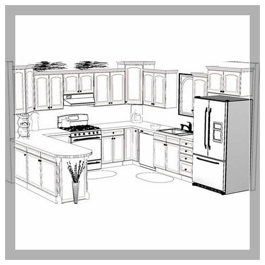 7 Sketsa kitchen set - Desain Rumah137 - Desain Rumah 137