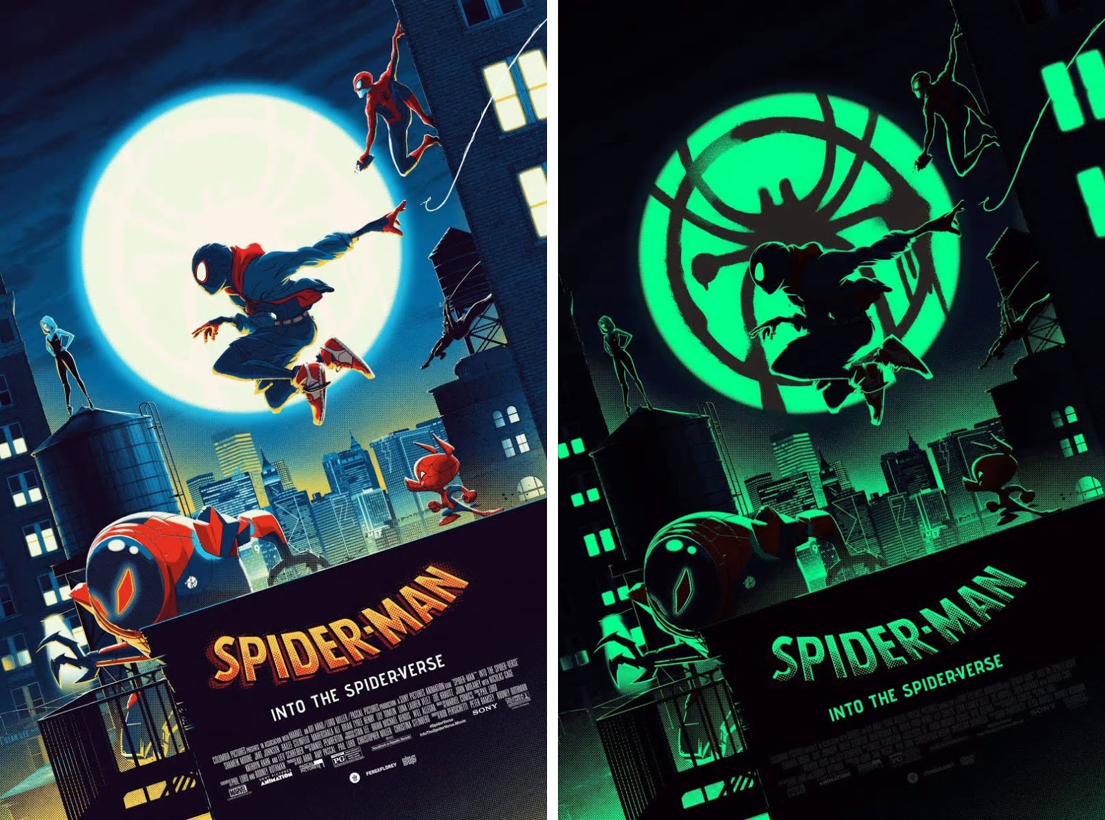 The Blot Says... SpiderMan Into the SpiderVerse Movie Poster GID