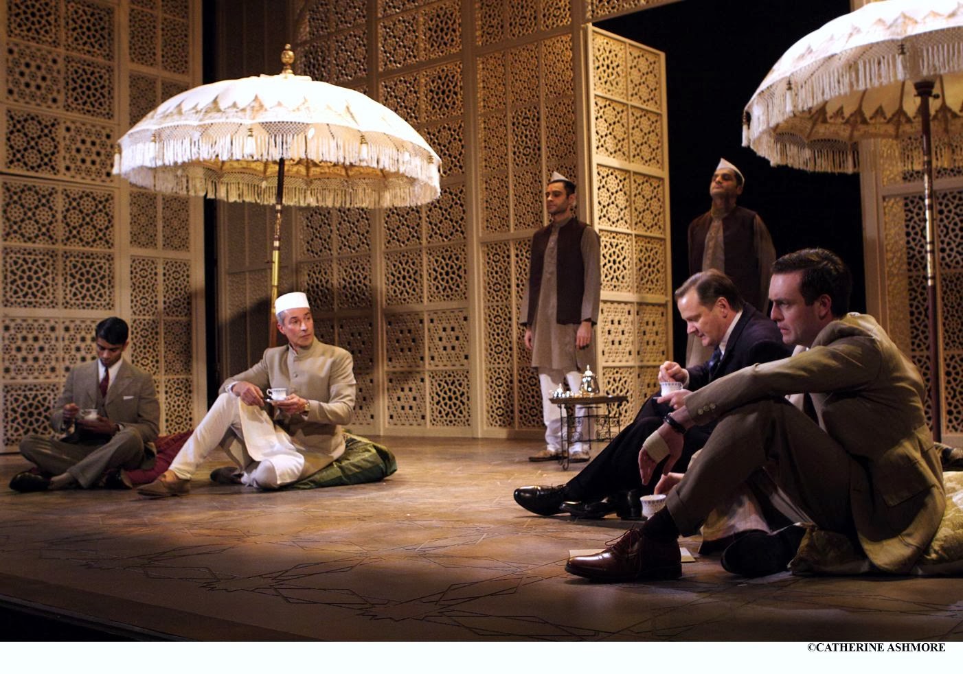 Partially Obstructed View Theatre review Drawing the Line