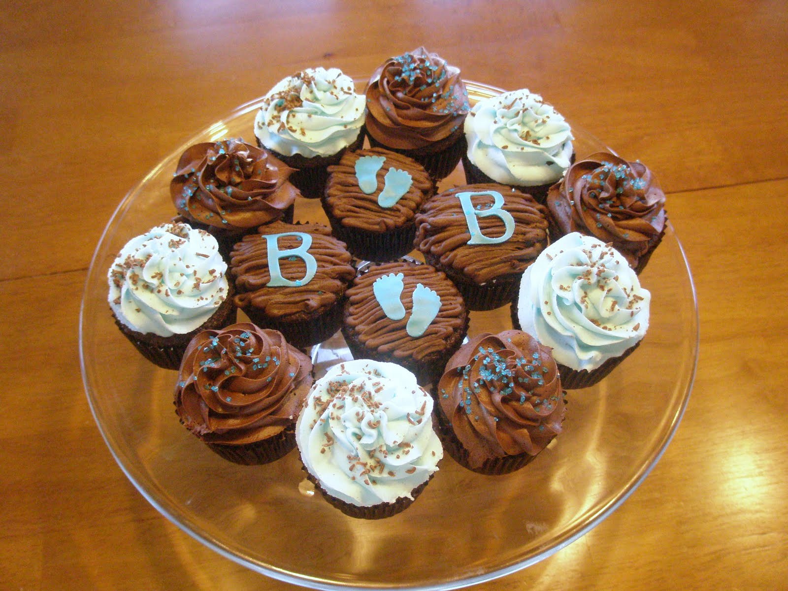 Angie's Cakes Baby Boy Cupcakes!