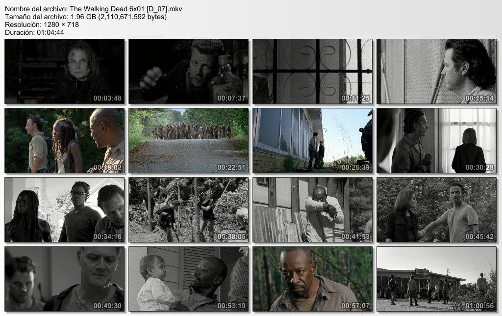 The Walking Dead | 6x01 WEB-DL 720p | Latino/Inglés