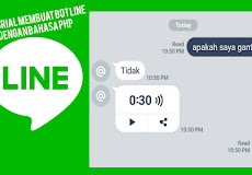 Tutorial Membuat Bot Line dengan Bahasa Pemrograman PHP menggunakan LINE MESSAGING API [Bagian 2]