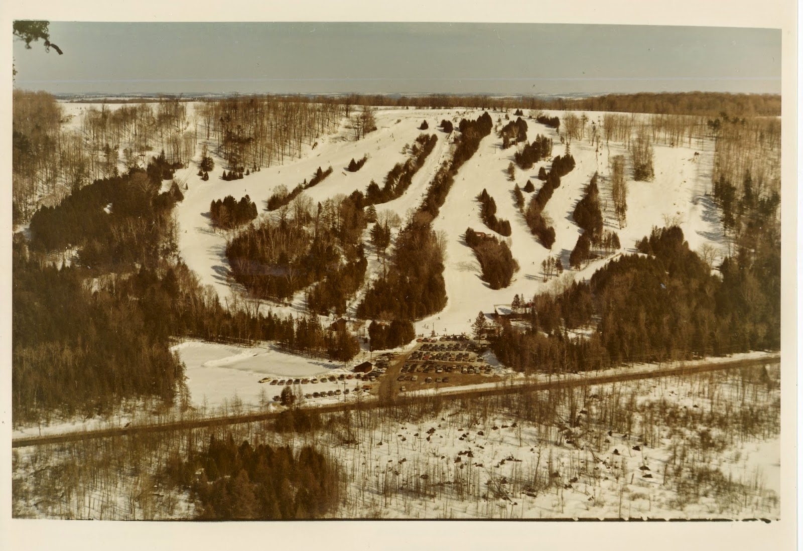 More History of the Peterborough Ski Club Aerial View of Peterborough