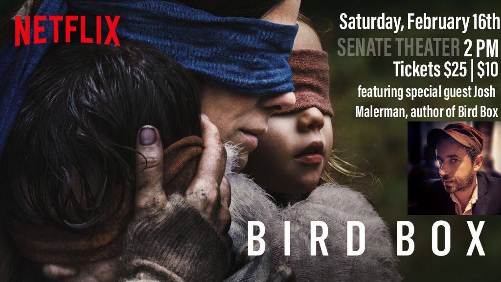 Hip In Detroit Watch Bird Box With The Man Behind The Movie Josh Malerman