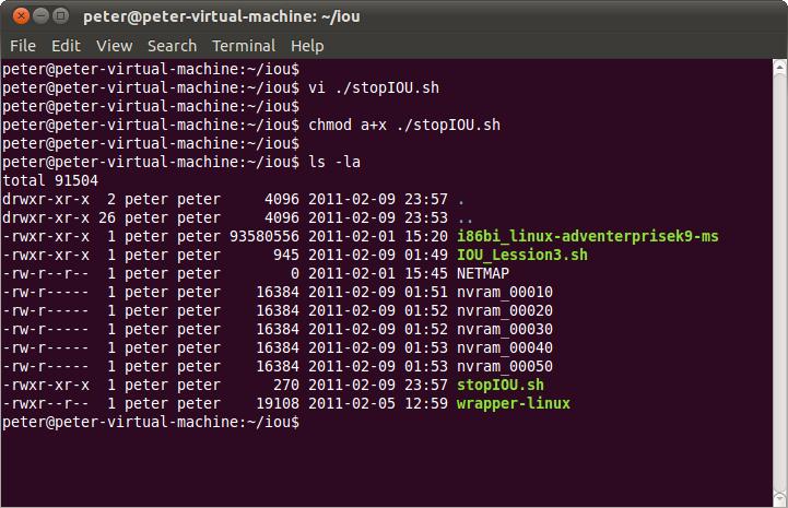CCIE-RS Lab IOU Lession 3: How to use the wrapper-linux to run multiple ...