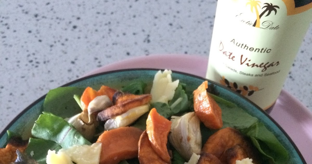 Exotic Date Vinegar & Sweet Potato Salad