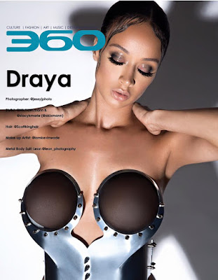 1a5 Draya Michele puts her hot bod on display for 360 magazine(Photos)