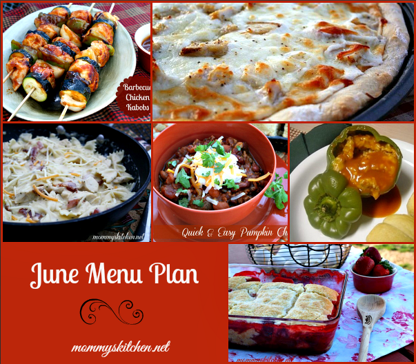 Mommy s Kitchen Recipes From My Texas Kitchen June Menu Menu Plan Mommy s Kitchen Recipes From My Texas Kitchen June Menu Menu Plan
