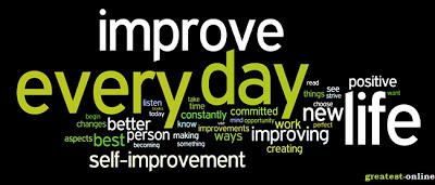 Self Improvement Ways, Work, Creating, Life Positive.