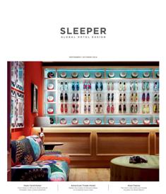 Sleeper. Global hotel design 56 - September & October 2014 | ISSN 1476-4075 | TRUE PDF | Bimestrale | Professionisti | Alberghi | Design | Architettura
Sleeper is the international magazine for hotel design, development and architecture.
Published six times per year, Sleeper features unrivalled coverage of the latest projects, products, practices and people shaping the industry. Its core circulation encompasses all those involved in the creation of new hotels, from owners, operators, developers and investors to interior designers, architects, procurement companies and hotel groups.
Our portfolio comprises a beautifully presented magazine as well as industry-leading events including the prestigious European Hotel Design Awards – established as Europe’s premier celebration of hotel design and architecture – and the Asia Hotel Design Awards, set to launch in Singapore in March 2015. Sleeper is also the organiser of Sleepover, an innovative networking event for hotel innovators.
Sleeper is the only media brand to reach all the individuals and disciplines throughout the supply chain involved in the delivery of new hotel projects worldwide. As such, it is the perfect partner for brands looking to target the multi-billion pound hotel sector with design-led products and services.