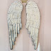 Only a few hours left to enter to win a lovely pair of distressed wood angel wings!