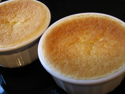 Lemon Sponge Pudding for Two