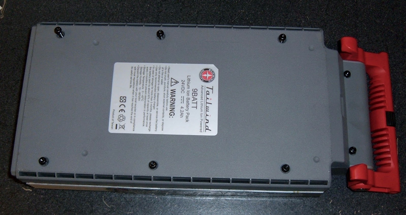 schwinn tailwind battery