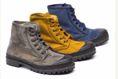 calçado, sapato verde