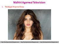 nidhi agarwal movies, tv shows, the kapil sharma show, image free download now