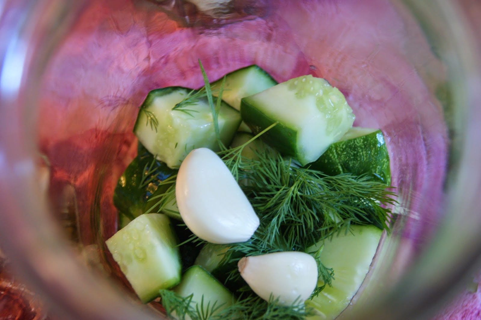 Canarella Dill Pickle Chunks with Garlic