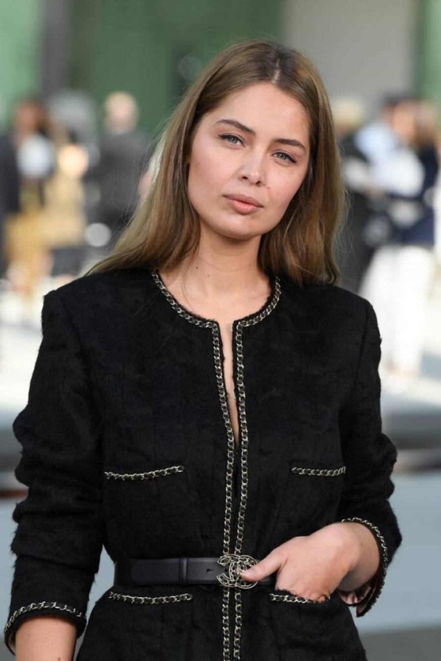 France Model Marie-Ange Casta At Chanel Cruise Collection 2020