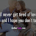 Best Of I Don T Love You Quotes