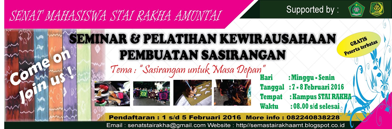 Gambar Spanduk Seminar Kewirausahaan kumpulan contoh spanduk