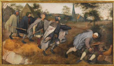 P. Bruegel il vecchio La parabola dei ciechi