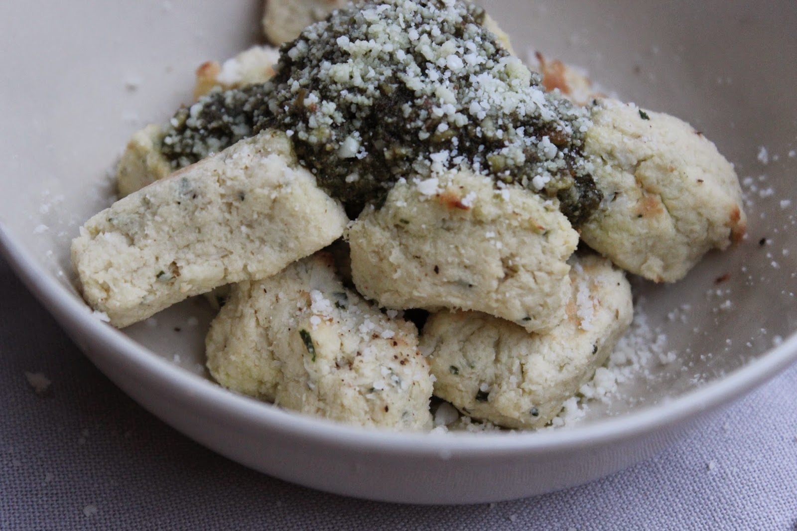 Paleo Cauliflower Gnocchis