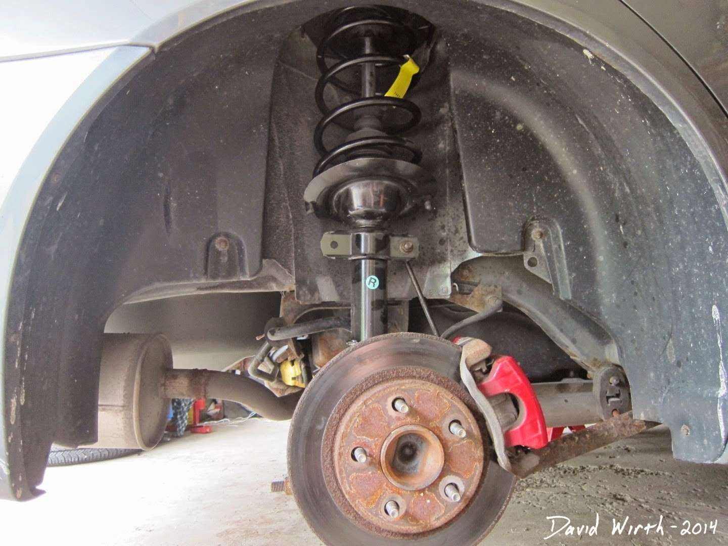 fix abs sensor, strut, shock, brake, wheel bearing, hub