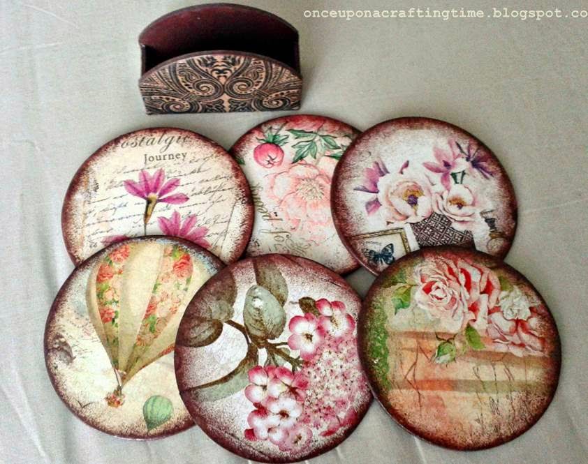 Once Upon a Crafting Time Anna's Creative Craft Blog Decoupage Cup