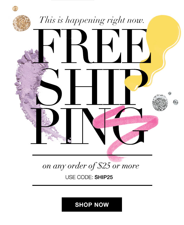Avon Free Shipping on $25 April 2016