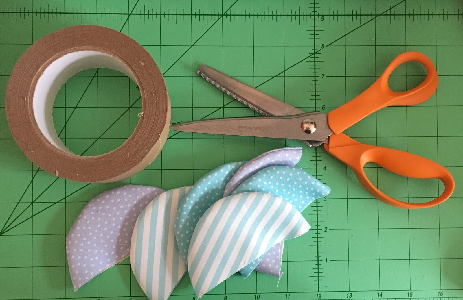 half circle scallop trim a mini tutorial / CHARM ABOUT YOU