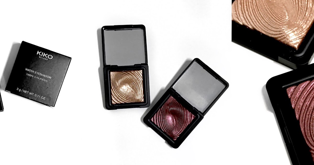 REVIEW KIKO MILANO WATER EYESHADOW
