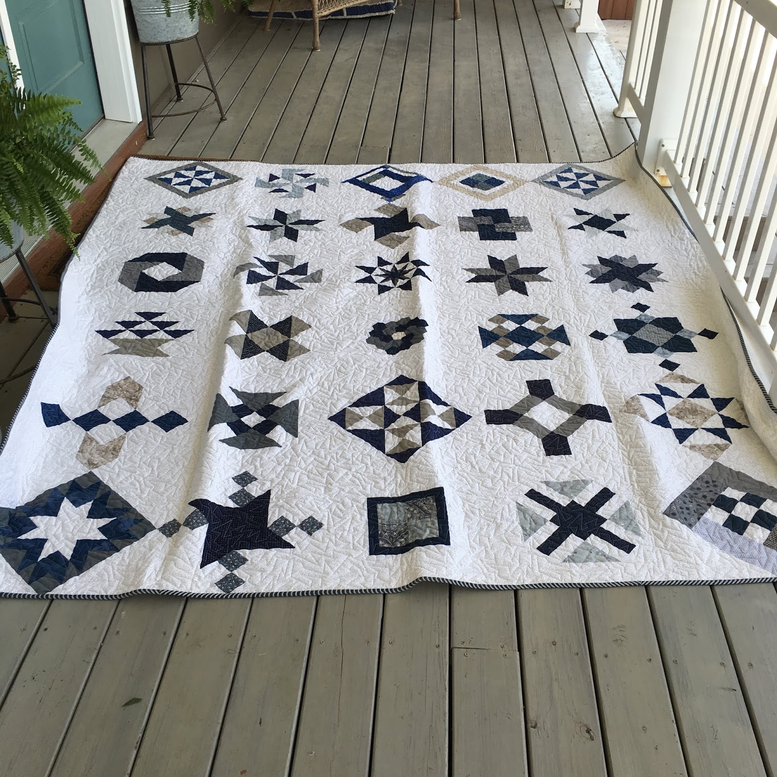 Girls in the Garden Friendship Quilt